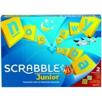 Mattel Scrabble Junior Y9735 - Gry planszowe - miniaturka - grafika 2