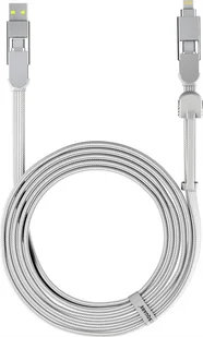 Kabel USB Rolling Square Kabel Rolling Square - inCharge XL 3m biały - Gwarancja bezpieczeństwa. Proste raty. Bezpłatna wysyłka od 170 zł. - Kable USB - miniaturka - grafika 1