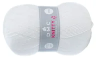 Pasmanteria - WŁÓCZKA DMC KNITTY 4 KOL. 961 / BIAŁY - miniaturka - grafika 1