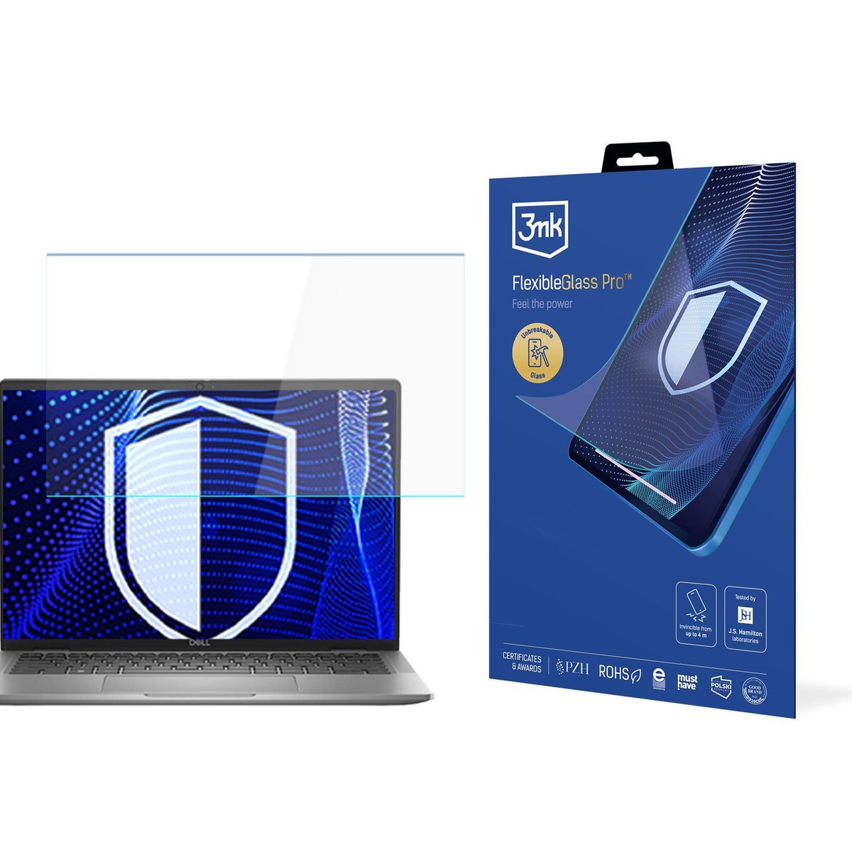Szkło hybrydowe na ekran do Dell Latitude 7430 - 3mk FlexibleGlass Pro