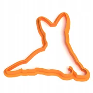 Formy do ciast - Foremka do ciastek Leżący Pies Psy Wykrawacz - miniaturka - grafika 1