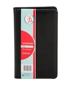 Wizytowniki - Antra Ryszard Polubiec Antra, wizytownik czarny, 96 wizytówek - miniaturka - grafika 1