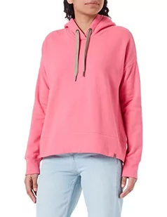 Camel Active Womenswear Damska bluza z kapturem 309301/6F54, Hot pink, XS - Bluzy damskie - miniaturka - grafika 1