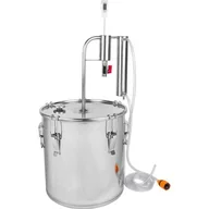 Domowy wyrób alkoholu - Destylator ze stali nierdzewnej 18 l Browin - miniaturka - grafika 1