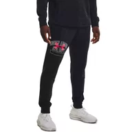 Spodnie męskie - Spodnie dresowe męskie Under Armour Rival Terry Athletic Department Jogger - miniaturka - grafika 1