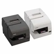 Drukarki kart i etykiet - Epson TM-H6000V C31CG62213 USB, RS-232, Ethernet, cutter, MICR, OPOS, ePOS, white drukarka fiskalna - miniaturka - grafika 1