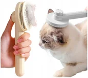 Szczotki i furminatory - Szczotka Do Usuwania Siersci Kota Samoczyszczaca - miniaturka - grafika 1