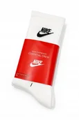 Skarpetki męskie - Skarpety długie białe NIKE rozmiar 42-46 3 pary (10313) - miniaturka - grafika 1