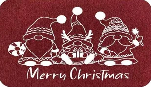 Wycieraczka Merry Skrzaty 8X400X600 Czerwona - Wycieraczki - miniaturka - grafika 1