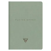Zeszyty szkolne - Zeszyt Clairefontaine Flying Spirit A5, linie, zielony - miniaturka - grafika 1