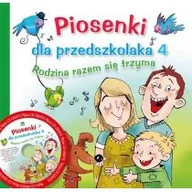 Muzyka dla dzieci - Wydawnictwo Skrzat Piosenki dla przedszkolaka Część 4 + CD - miniaturka - grafika 1