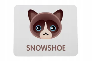 Podkładka pod mysz z kotem snowshoe - Podkładki pod mysz - miniaturka - grafika 1