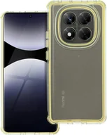 Etui i futerały do telefonów - Etui na telefon MATRIX CLEAR pasujące do XIAOMI Redmi Note 14 PRO 5G / 14 PRO PLUS 5G żółty - miniaturka - grafika 1