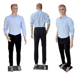 MANEKIN MĘSKI PEŁNOPOSTACIOWY WYSOKI NA WYSTAWĘ DO SKLEPU 190 CM - Manekiny wystawowe - miniaturka - grafika 23