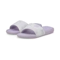 Klapki i japonki damskie - Klapki damskie Puma COOL CAT HAZY SUMMER fioletowe 38412501-40,5 - miniaturka - grafika 1