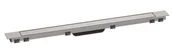 Odpływy liniowe - Hansgrohe RainDrain Match Plus - Element zewnętrzny odpływu liniowego 90 cm, z rusztem, stal szlachetna szczotkowana 56216800 - miniaturka - grafika 1
