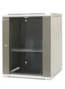 EmiterNet Szafa wisząca niedzielona 19'' 15U, drzwi blacha/szkło, 600×600×770mm szer./gł./wys. - Akcesoria do serwerów - miniaturka - grafika 1