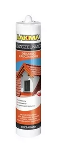 Uszczelniacz dekarski kauczukowy Lakma brązowy 280ml - Uszczelnienia - miniaturka - grafika 1