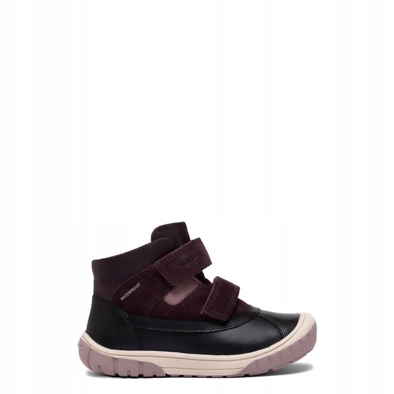 Geox Botki Dziewczęce Black/Dark Purple B462LC022FUBK r.24