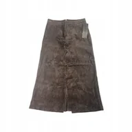 Spódnice - Skórzana ołówkowa spódnica damska BRANDON THOMAS L - miniaturka - grafika 1