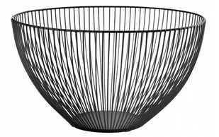 Kosz Metalowy Druciany Loft Togo Galicja Czarny - Kosze na śmieci - miniaturka - grafika 1