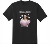 Koszulki męskie - KOSZULKA Z NADRUKIEM MĘSKA ŚMIESZNA T-SHIRT ARIANA GRANDE POP r. L 4 - miniaturka - grafika 1
