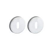 Szyldy i rozety - SCHAFFNER Rozeta podklamkowa pod klucz Lucy Chrom - miniaturka - grafika 1