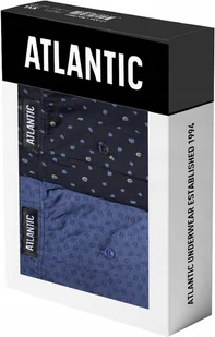 ATLANTIC LUŹNE BOKSERKI MĘSKIE SZORTY 2MBX013 *M* - Majtki męskie - miniaturka - grafika 1