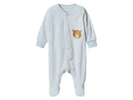 Pajacyki dla niemowląt - Lupilu Pajacyk niemowlęcy z biobawełną Jasnoniebieski 50/56 - miniaturka - grafika 1