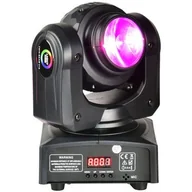 Oświetlenie i efekty wizualne - LIGHT4me TWIN BEAM 210 - dwustronna mini głowica led - miniaturka - grafika 1