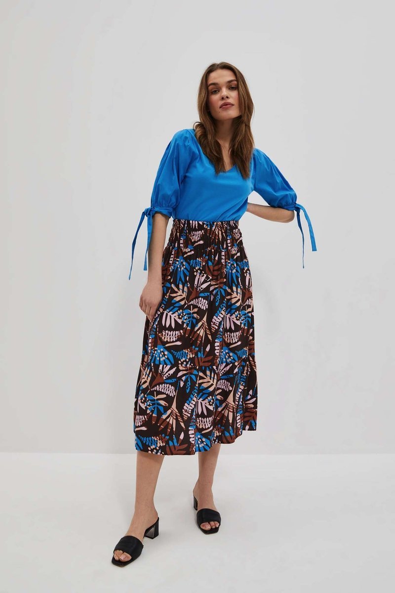 Wzorzysta spódnica -XS