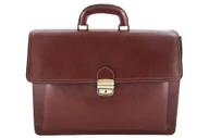 Teczki i aktówki - Barberini's, Aktówka męska, brązowa - miniaturka - grafika 1