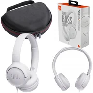 Słuchawki - JBL Tune 500 Białe - miniaturka - grafika 1