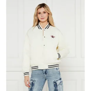 Guess Jeans Kurtka bomber VARSITY Regular Fit - Kurtki damskie - miniaturka - grafika 1