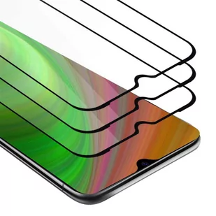 3x Szkło Hartowane Do Xiaomi Mi CC9 Folia pancerna Ochronny w PRZEZROCZYSTY Z CZARNYM Tempered Glass Cadorabo - Szkła hartowane na telefon - miniaturka - grafika 1
