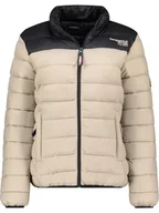 Kurtki damskie - Geographical Norway Kurtka pikowana "Atikoclerc" w kolorze beżowym - miniaturka - grafika 1