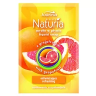 Kremy i maski do rąk - Joanna Odświeżające mydło w płynie do rąk z grejpfrutem - Naturia Body Grapefruit Liquid Soap (Refill) - miniaturka - grafika 1