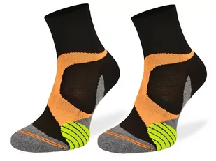 Skarpety do biegania RUN4, Coolmax, czarny/pomarańczowy, 39/42 - Skarpetki męskie Skarpety do biegania RUN4, Coolmax, czarny/pomarańczowy, 39/42 - Skarpetki męskie - miniaturka - grafika 1