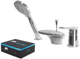 SOTBE MALSELVA bateria wannowa 3-otworowa stojąca chrom MAL-BS3-70298337 - Baterie wannowe i prysznicowe - miniaturka - grafika 1