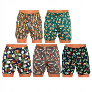 CORNETTE Bokserki Luźne BM482 CLASSIC 5pak L - Majtki męskie - miniaturka - grafika 1