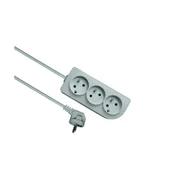 Przedłużacze i rozgałęźniki - HBF domowy Elgotech PS-303 3 gniazda przewód 3 m z uziemieniem - miniaturka - grafika 1