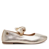 Buty dla dziewczynek - Baleriny Gioseppo Mary-Jane 75354-P1 Złoty - miniaturka - grafika 1