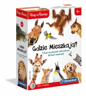 Clementoni Gdzie mieszkają$26 - Gry planszowe - miniaturka - grafika 2