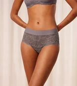 Majtki damskie - Body Make-Up Illusion Lace Shorty 46 - miniaturka - grafika 1