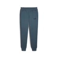Spodnie męskie - Męskie Spodnie PUMA ESS LOGO PANTS FL CL (S) 58671537 – Szary - miniaturka - grafika 1