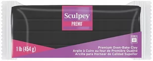 Sculpey Glina Do Rzeźbienia Premo Black 454G - Akcesoria rzeźbiarskie - miniaturka - grafika 1