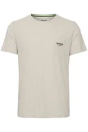Koszulki męskie - Blend Męski T-shirt, 141107/Oyster Gray, M - miniaturka - grafika 1