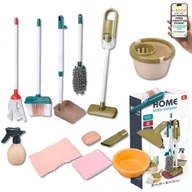 Zabawy w naśladowanie dorosłych - EDUKACYJNY ZESTAW DO SPRZĄTANIA DLA DZIECI Odkurzacz + Mop + Wiaderko Zabawka Uczy i Bawi! PREZENT DLA DZIECKA NA URODZINY + EBOOK-1 - miniaturka - grafika 1