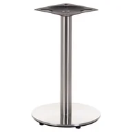 Meble modułowe i akcesoria - Podstawa stołu/stolika SH-2001-1/S, stal nierdzewna szczotkowana, średnica 45 cm, wysokość 71,5 cm - do hotelu, restauracji ,baru, biura - miniaturka - grafika 1