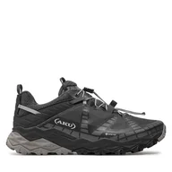 Buty trekkingowe męskie - Trekkingi Aku Flyrock Gtx GORE-TEX 698 Czarny - miniaturka - grafika 1